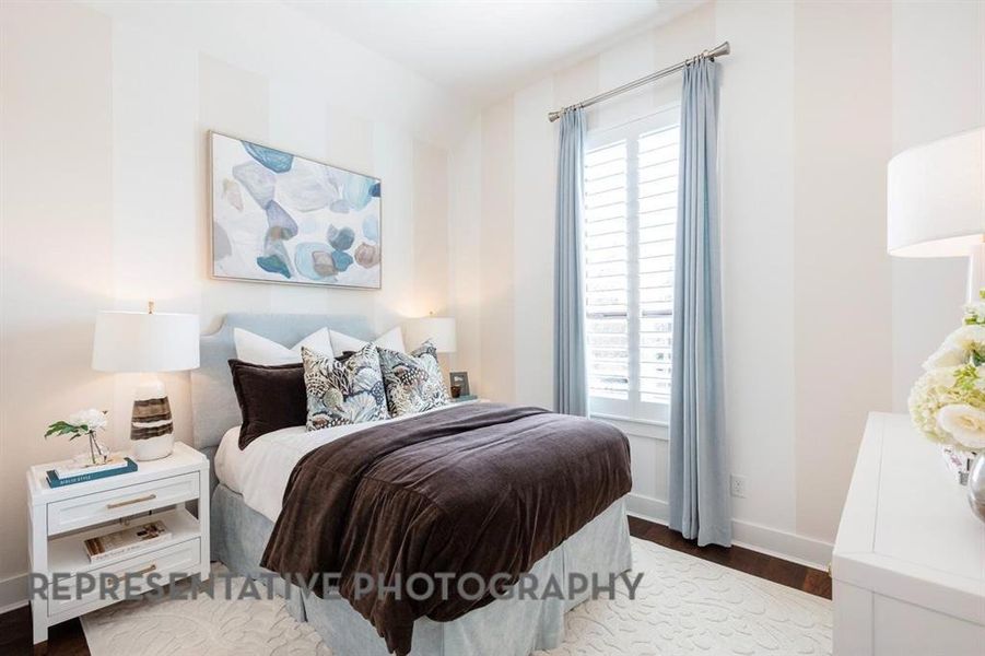 Furnished interior view inside a new home in Landmark, Denton (Image 25).
