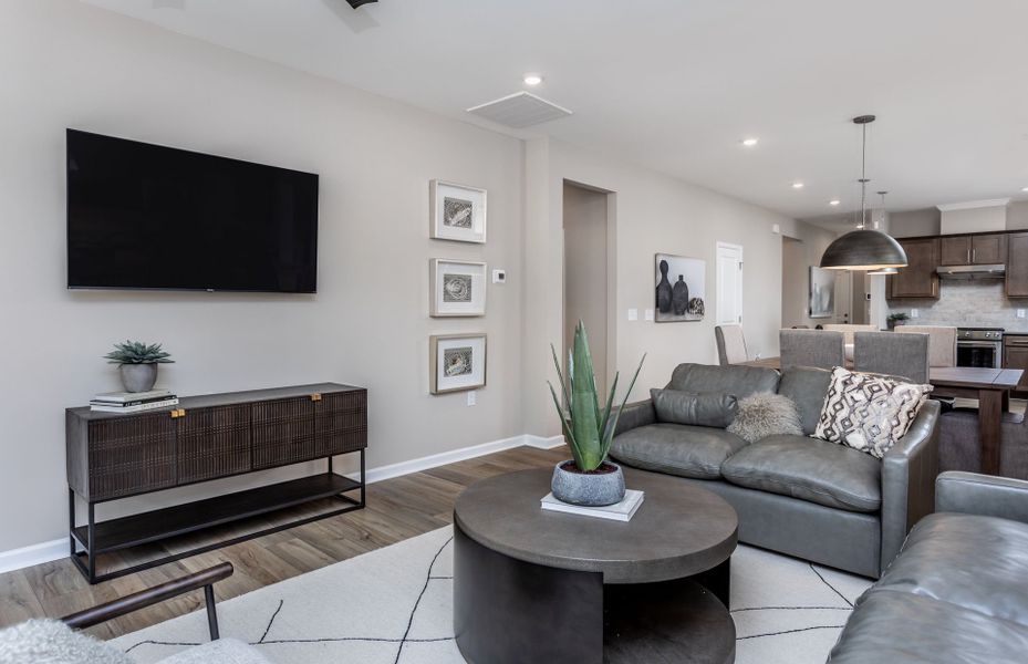 Representative furnished interior of a home built from the Contour by Del Webb in Del Webb at Chatham Park, Pittsboro (Image 16).