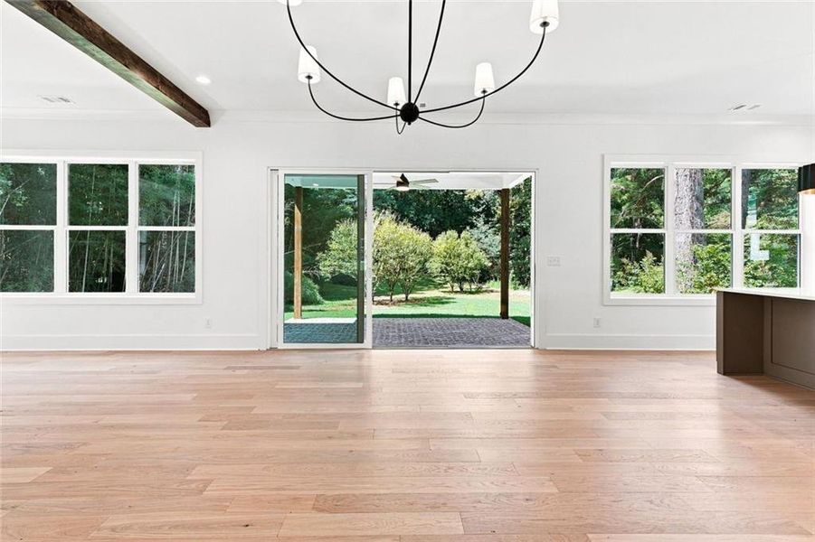 Spacious, unfurnished interior of a new home in , Marietta (Image 45).