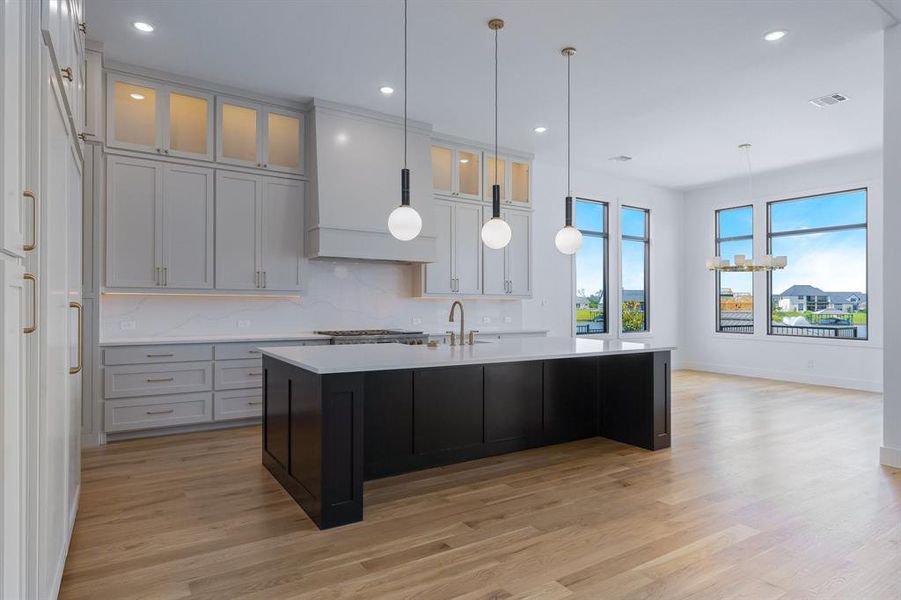 Furnished interior view inside a new home in The Resort on Eagle Mt. Lake, Fort Worth (Image 7). Furnished interior view inside a new home in The Resort on Eagle Mt. Lake, Fort Worth (Image 7).