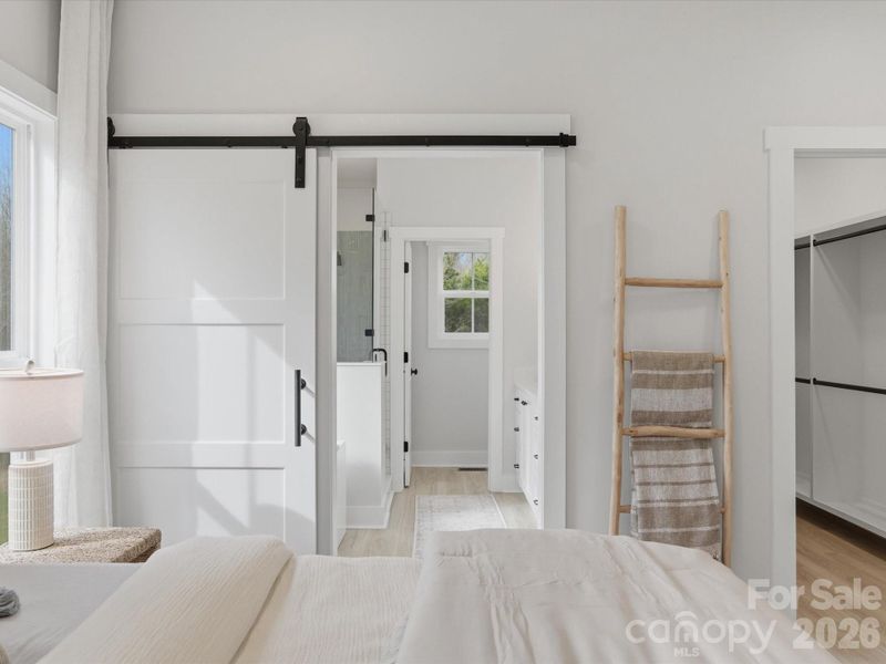 Furnished interior view inside a new home in , Bessemer City (Image 15).