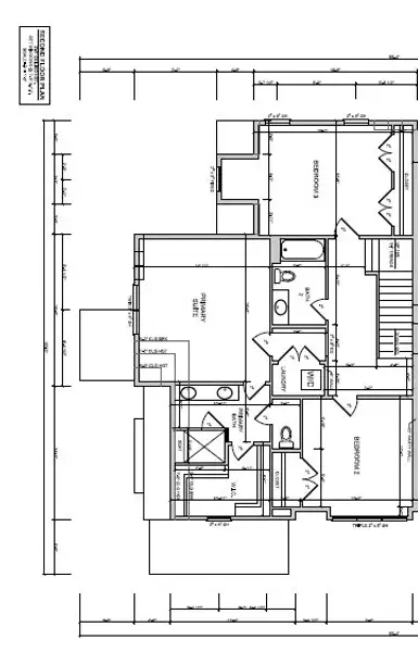 2D floor plan layout of this home in Raleigh Proper, Raleigh, NC (Image 3).