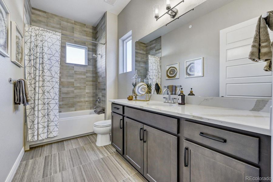 Furnished interior view inside a new home in , Broomfield (Image 37).