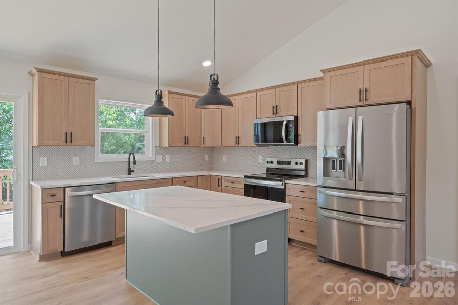 Furnished interior view inside a new home in , Valdese (Image 4).