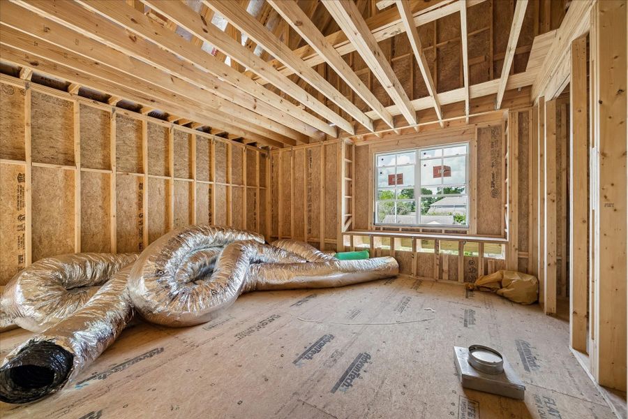 In-progress construction of a new home in , Houston, TX (Image 27).