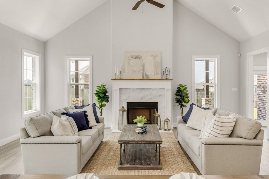 Representative furnished interior of a home built from the The Maggie by Reece Homes in Harvest Meadows, Bryan (Image 38).