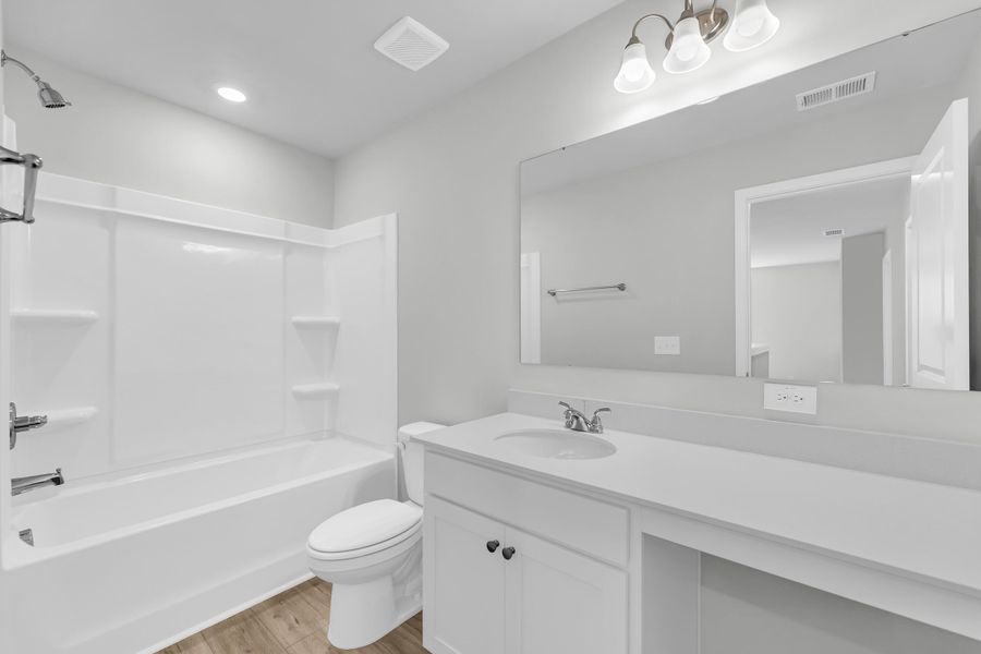 Furnished interior view inside a new home in Central Creek, Goose Creek (Image 12).