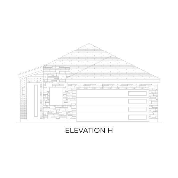Representative rendering of the exterior for the Grant F by First Texas Homes (Image 11).