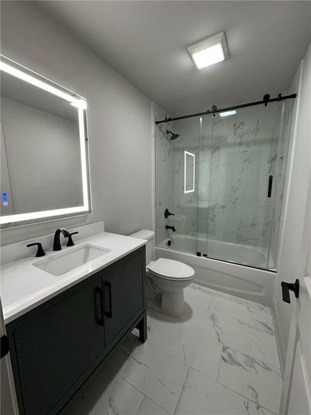 Furnished interior view inside a new home in , Commerce (Image 10).