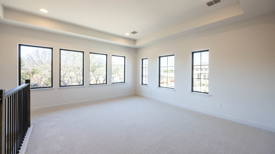 Spacious, unfurnished interior of a new home in Parkside On The River, Georgetown (Image 22).