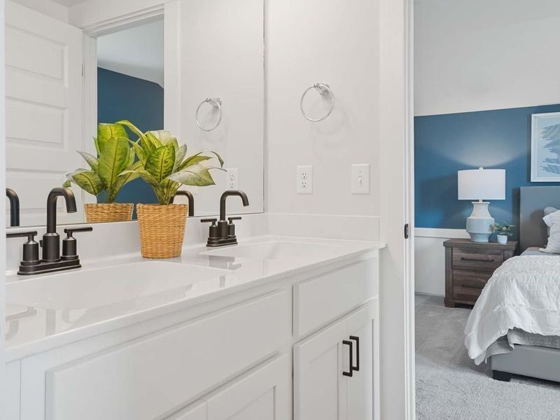 Furnished interior view inside a new home in Woods Crossing, Gallatin (Image 40).