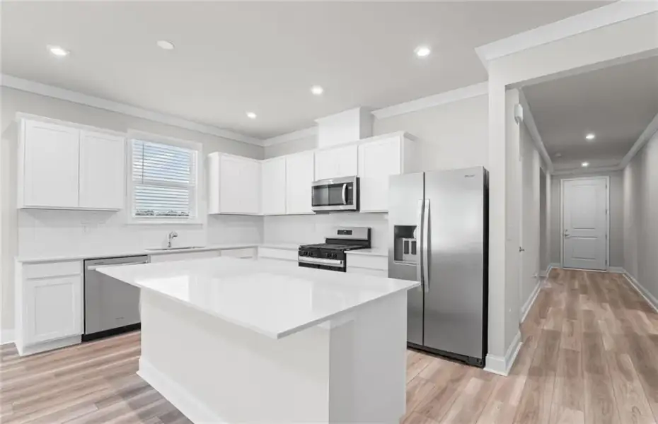 Furnished interior view inside a new home in Overland, Locust Grove (Image 8).