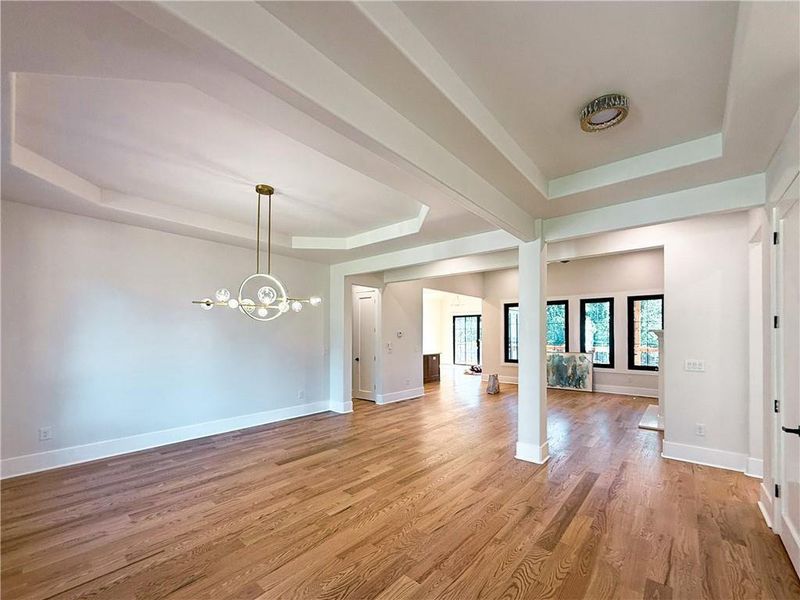 Spacious, unfurnished interior of a new home in , Marietta (Image 37).