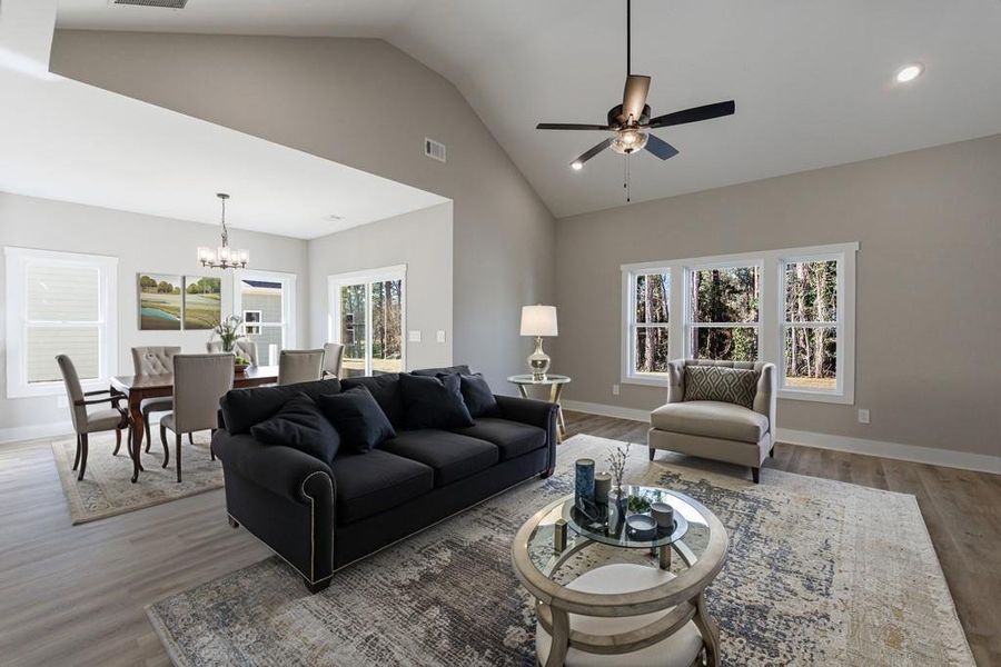 Furnished interior view inside a new home in , Carrollton (Image 11).