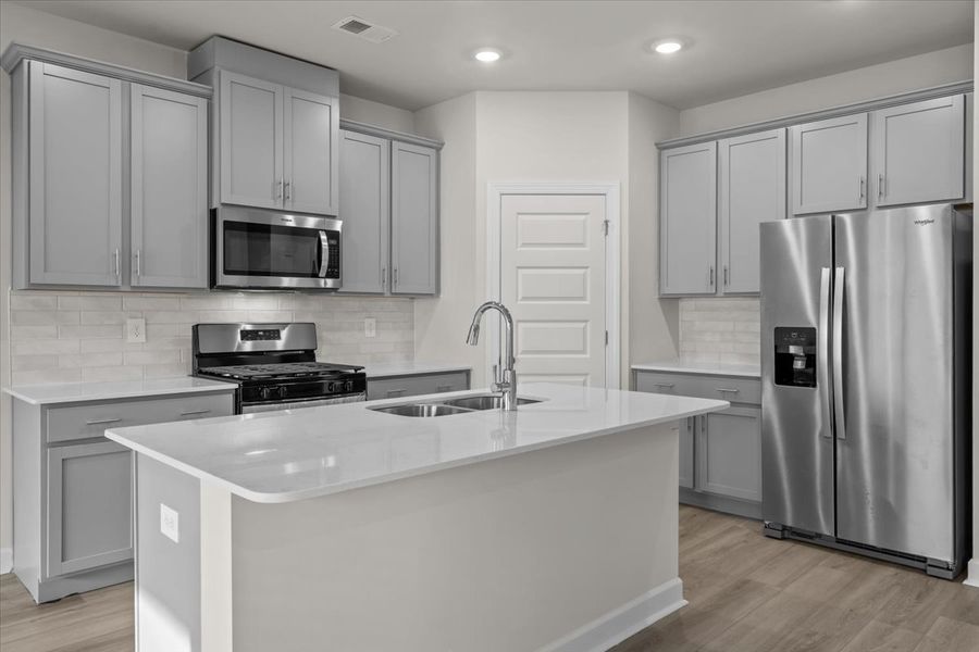 Furnished interior view inside a new home in Vickery Station, Woodruff (Image 4).