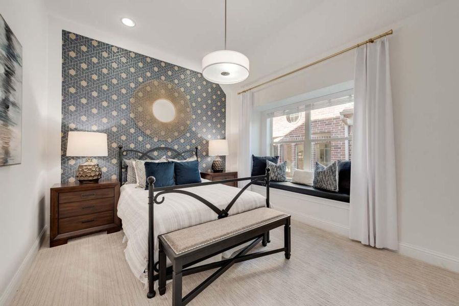 Representative furnished interior of a home built from the Lake Forest by Grand Homes in Grand Oaks, Celina (Image 27).