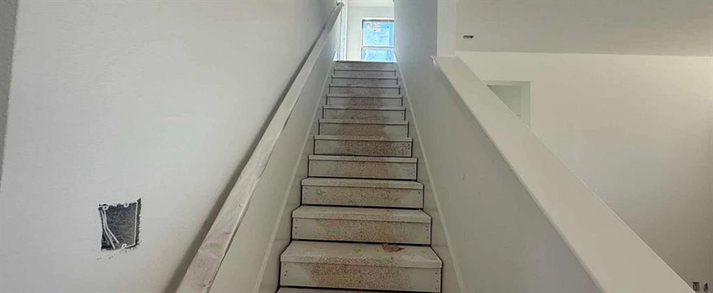 Stair Construction Progress