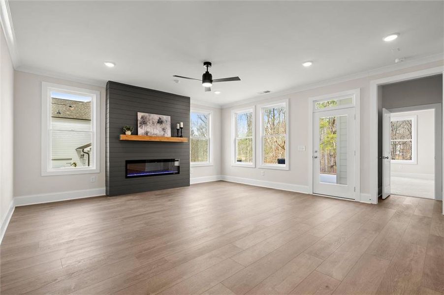 Spacious, unfurnished interior of a new home in , Canton (Image 29).