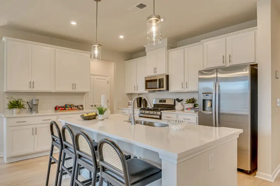 Representative furnished interior of a home built from the The Jefferson by Stanley Martin Homes in Clairmont, Charlotte (Image 26).