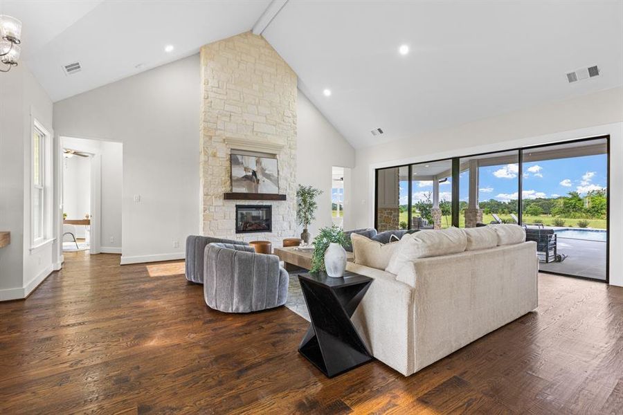 Furnished interior view inside a new home in , Wills Point (Image 6).
