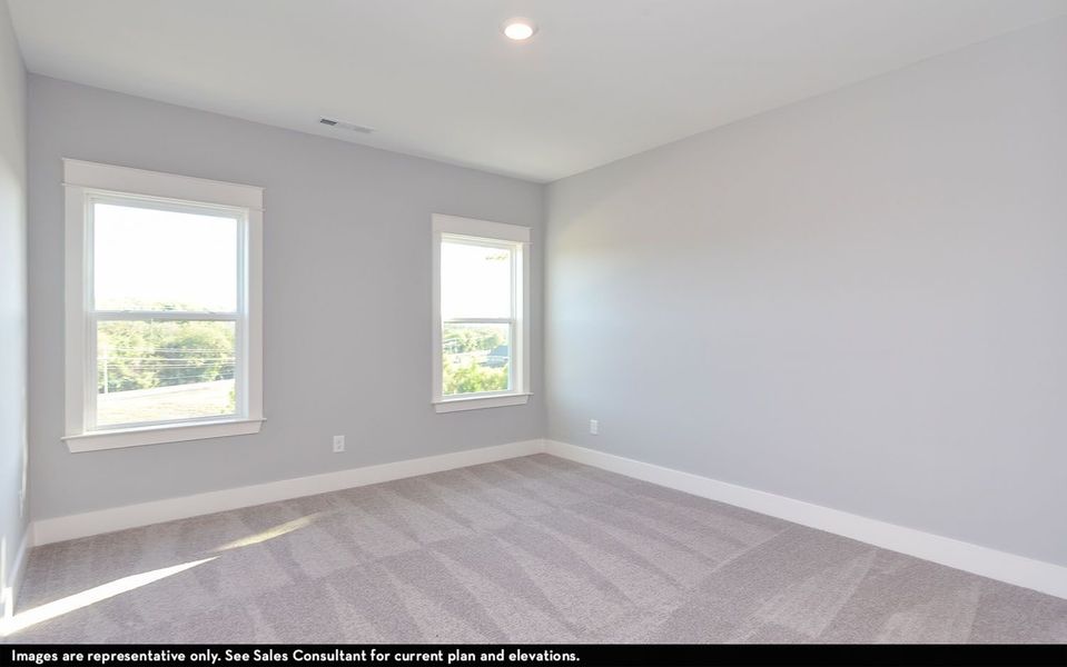 Spacious, unfurnished interior of a new home in McCain's Station, Gallatin (Image 13).