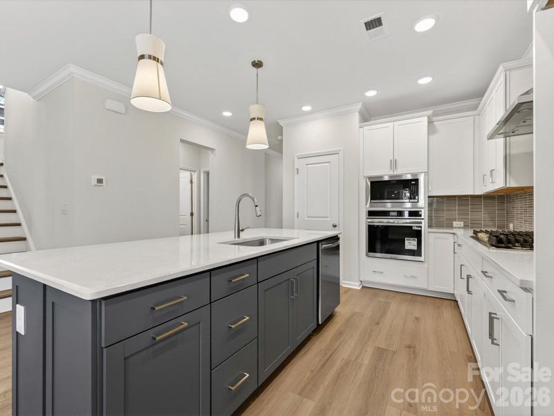Furnished interior view inside a new home in Whitley Preserve – Park Collection, Mint Hill (Image 7). Furnished interior view inside a new home in Whitley Preserve – Park Collection, Mint Hill (Image 7).