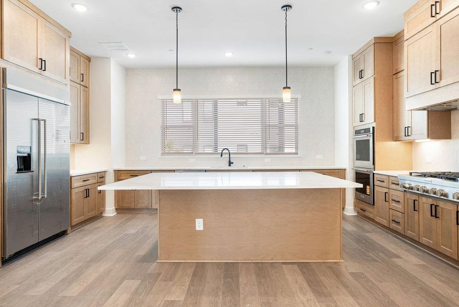 Furnished interior view inside a new home in The Grove, Austin (Image 13).