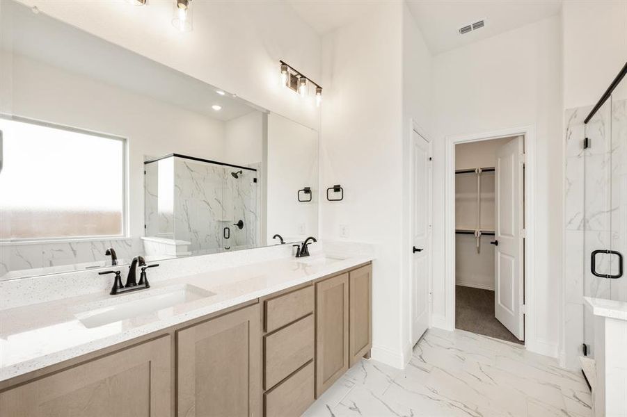 Furnished interior view inside a new home in Star Ranch Classic 50, Godley (Image 7). Furnished interior view inside a new home in Star Ranch Classic 50, Godley (Image 7).