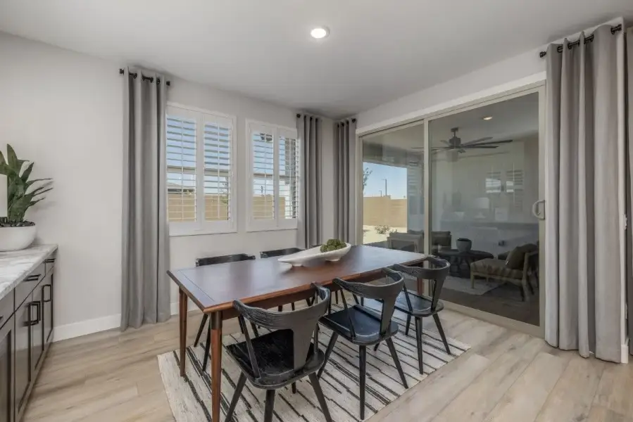 Furnished interior view inside a new home in The Grove at El Cidro, Goodyear (Image 14).