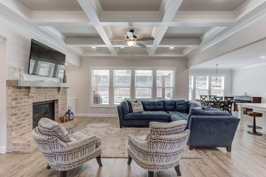 Furnished interior view inside a new home in , Jefferson (Image 10).