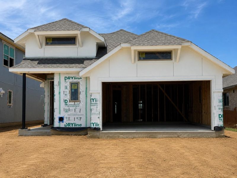 In-progress construction of a new home in Jubilee, Hockley, TX (Image 4).