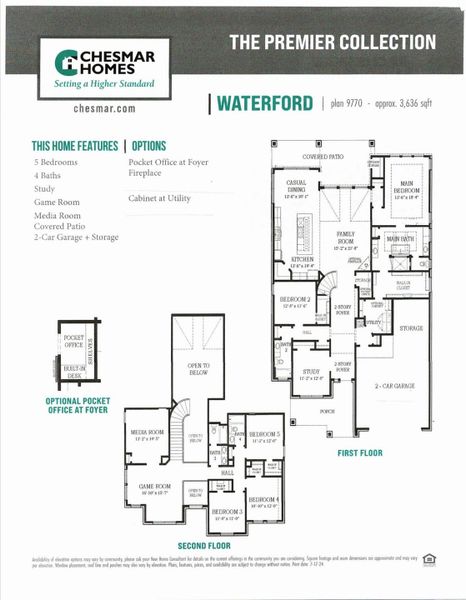 Waterford Floor Plan