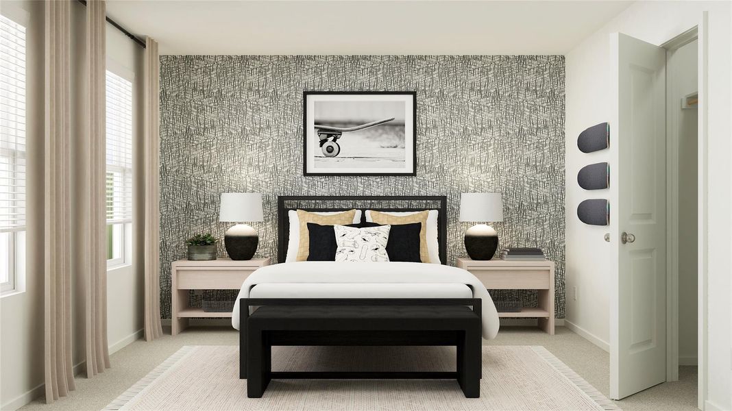 Furnished interior view inside a new home in Clayton Ranch, Copperas Cove (Image 13).