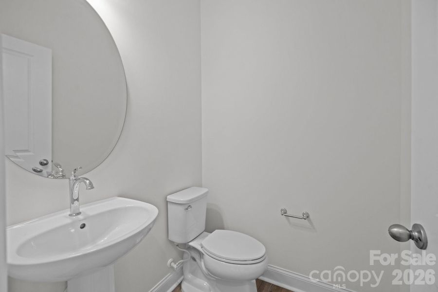 Half bathPhotos are representative and may not reflect the exact home, finishes, or features.