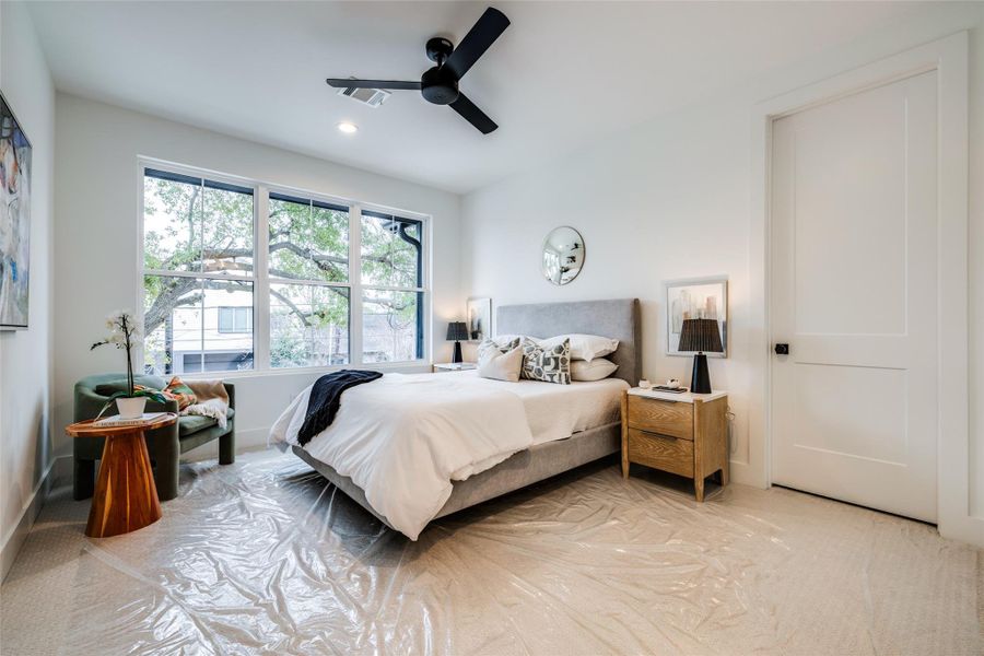 Furnished interior view inside a new home in , Houston (Image 25).