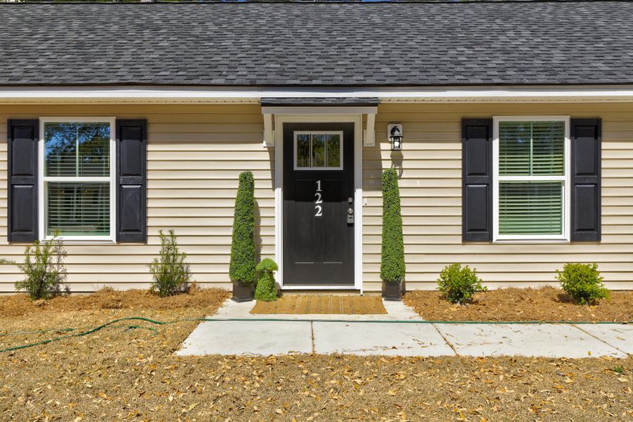 Front exterior of a new home in , Walterboro, SC, highlighting curb appeal (Image 27).