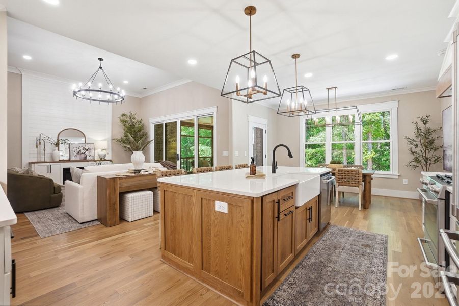 Furnished interior view inside a new home in , Marshville (Image 26).