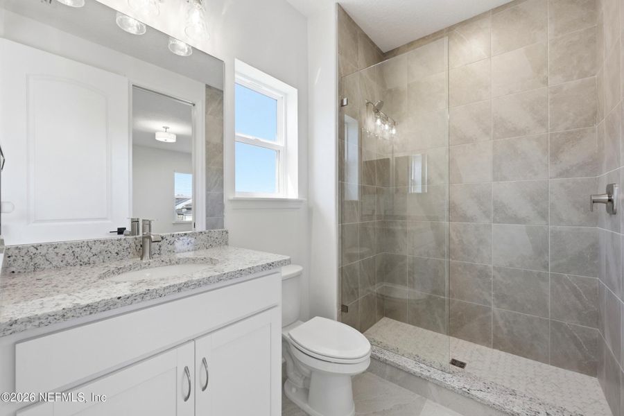 Furnished interior view inside a new home in Silver Landing At Silverleaf, St. Augustine (Image 17).