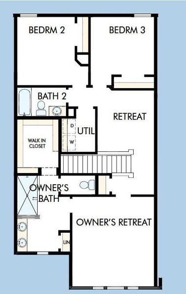 2D floor plan layout of this home in , Charleston, SC (Image 5).