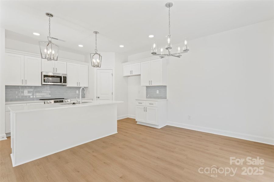 Furnished interior view inside a new home in , Albemarle (Image 7). Furnished interior view inside a new home in , Albemarle (Image 7).