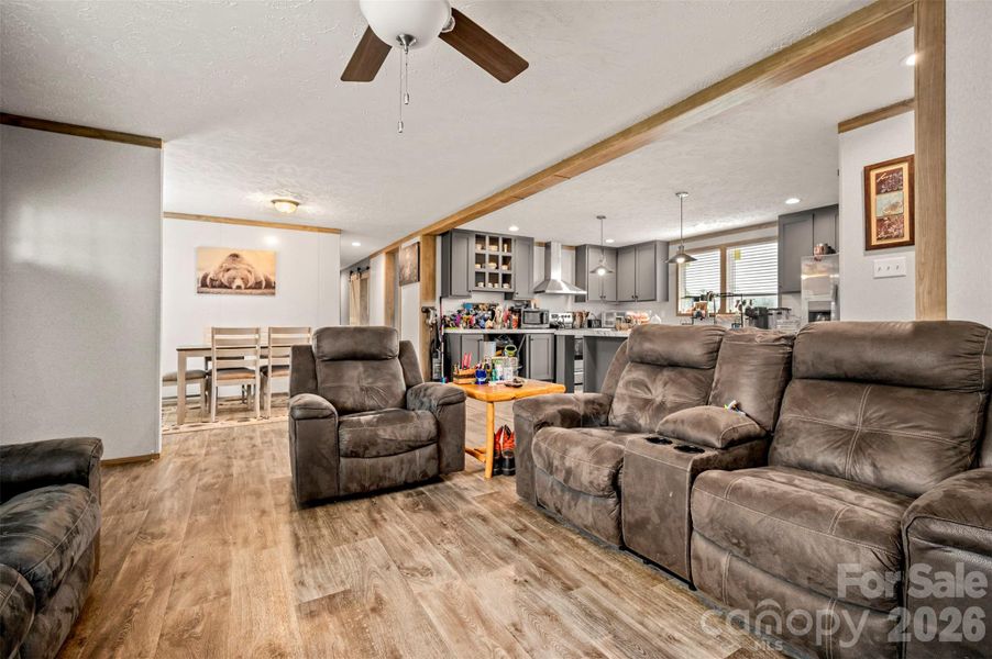 Furnished interior view inside a new home in , Mooresboro (Image 12).
