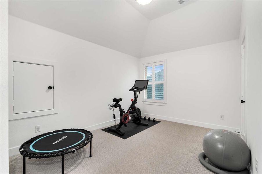 Furnished interior view inside a new home in Mosaic, Celina (Image 24).