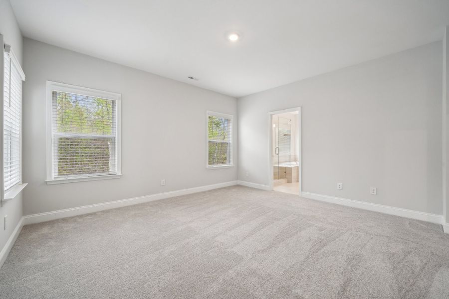 Spacious, unfurnished interior of a new home in Stafford at Langtree, Mooresville (Image 17).