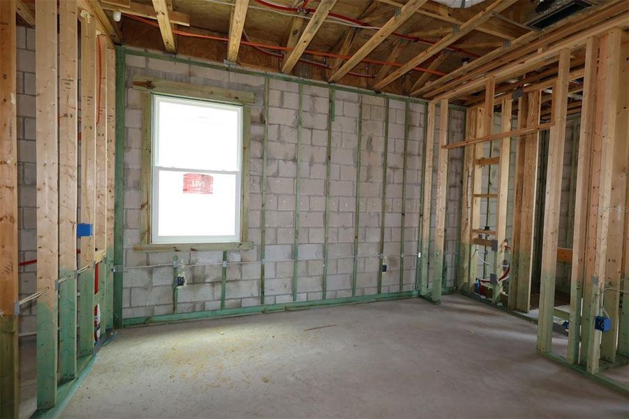 In-progress construction of a new home in Estates at Rivercrest, Sanford, FL (Image 10). In-progress construction of a new home in Estates at Rivercrest, Sanford, FL (Image 10).