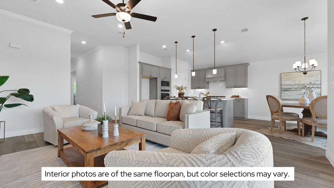 Furnished interior view inside a new home in Lexington Heights, Willis (Image 24). Furnished interior view inside a new home in Lexington Heights, Willis (Image 24).