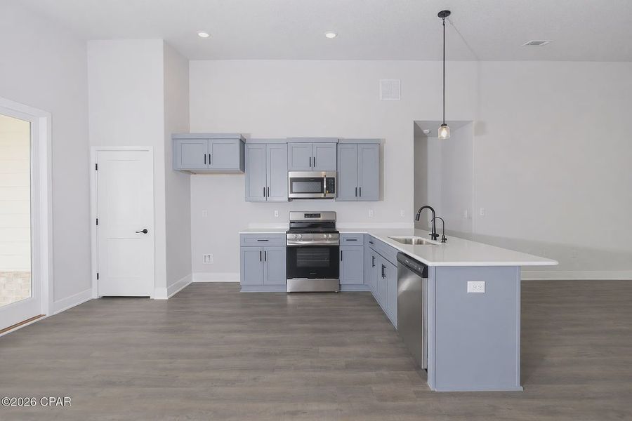 Furnished interior view inside a new home in Parkbrook, Panama City (Image 6).