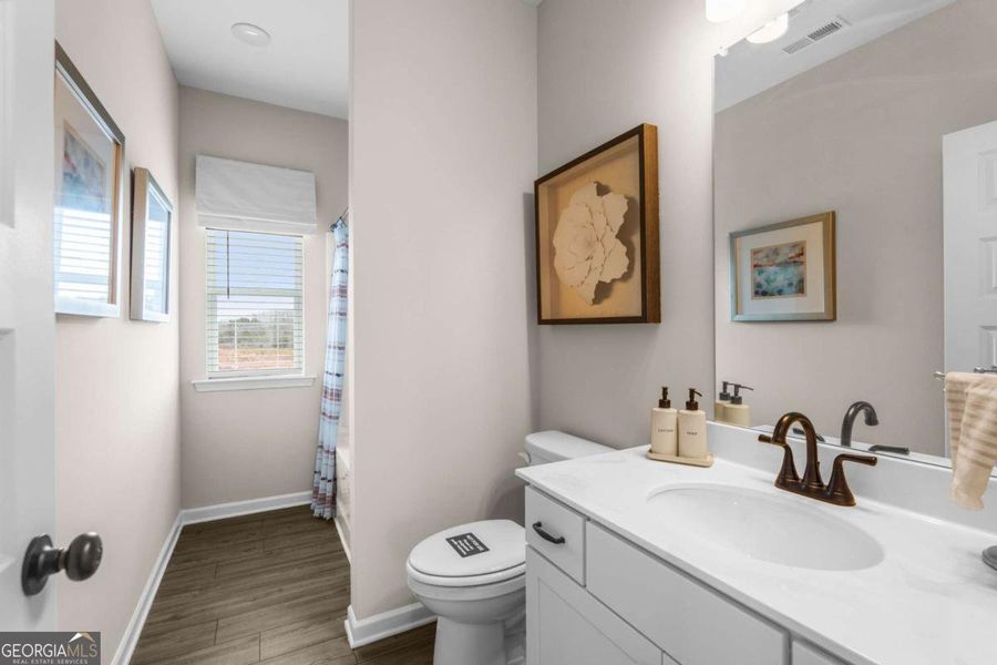 Furnished interior view inside a new home in Trellis Park, Hampton (Image 28).