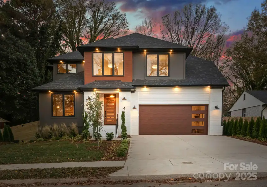Front exterior of a new home in , Charlotte, NC, highlighting curb appeal (Image 2).