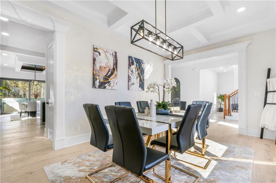 Furnished interior view inside a new home in , Lawrenceville (Image 58).