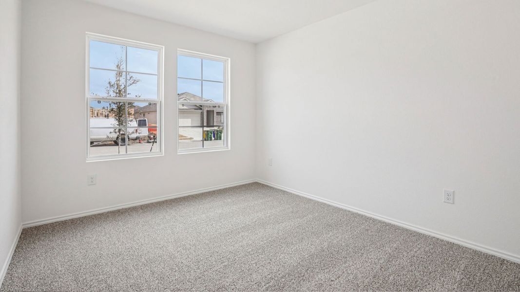 Spacious, unfurnished interior of a new home in Carillon, Manor (Image 12).